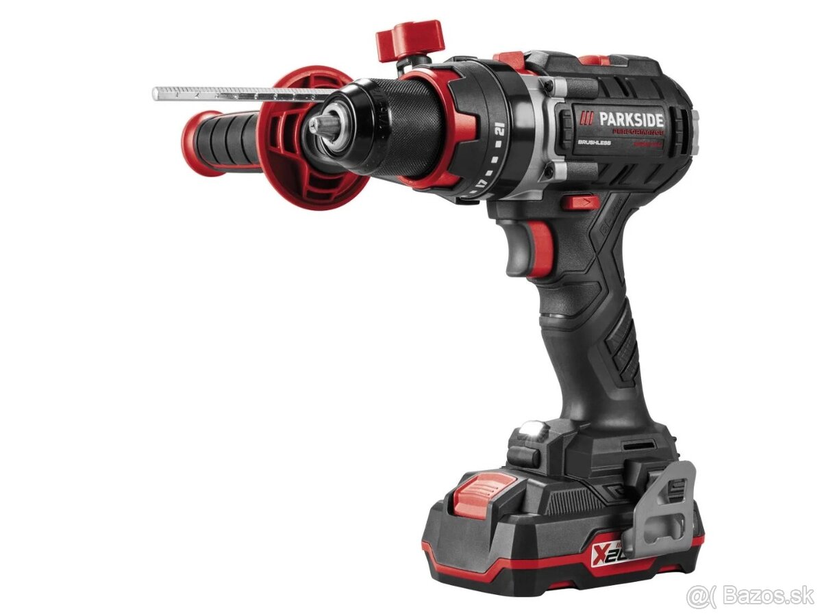 Aku Parkside Performance príklepová vŕtačka 64 Nm - 6