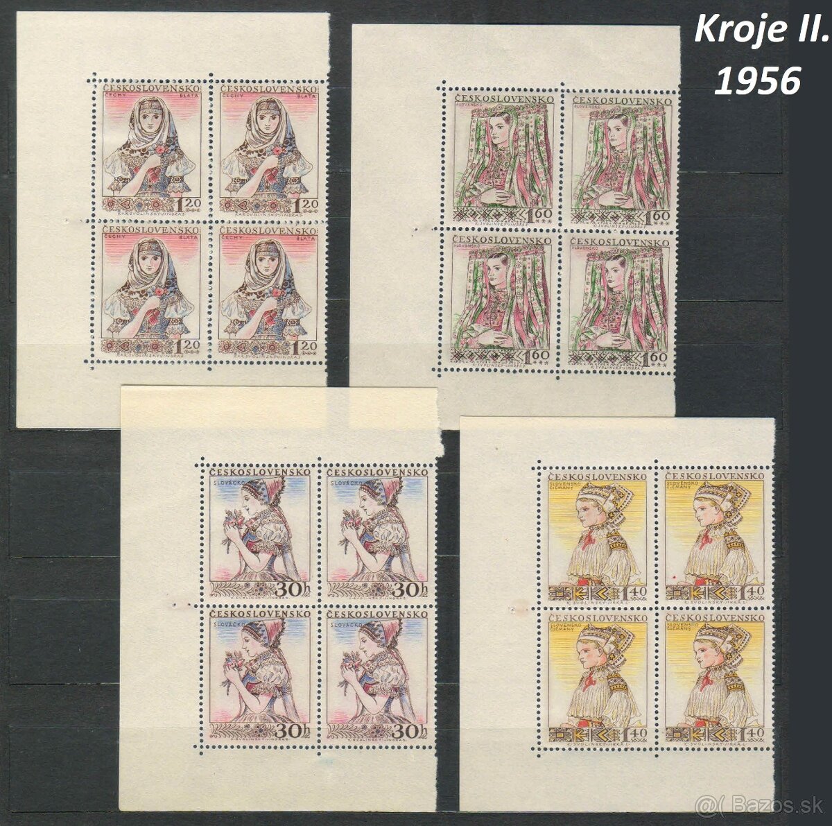 Poštové známky, filatelia: ČSSR, naše najkrajšie známky - 6