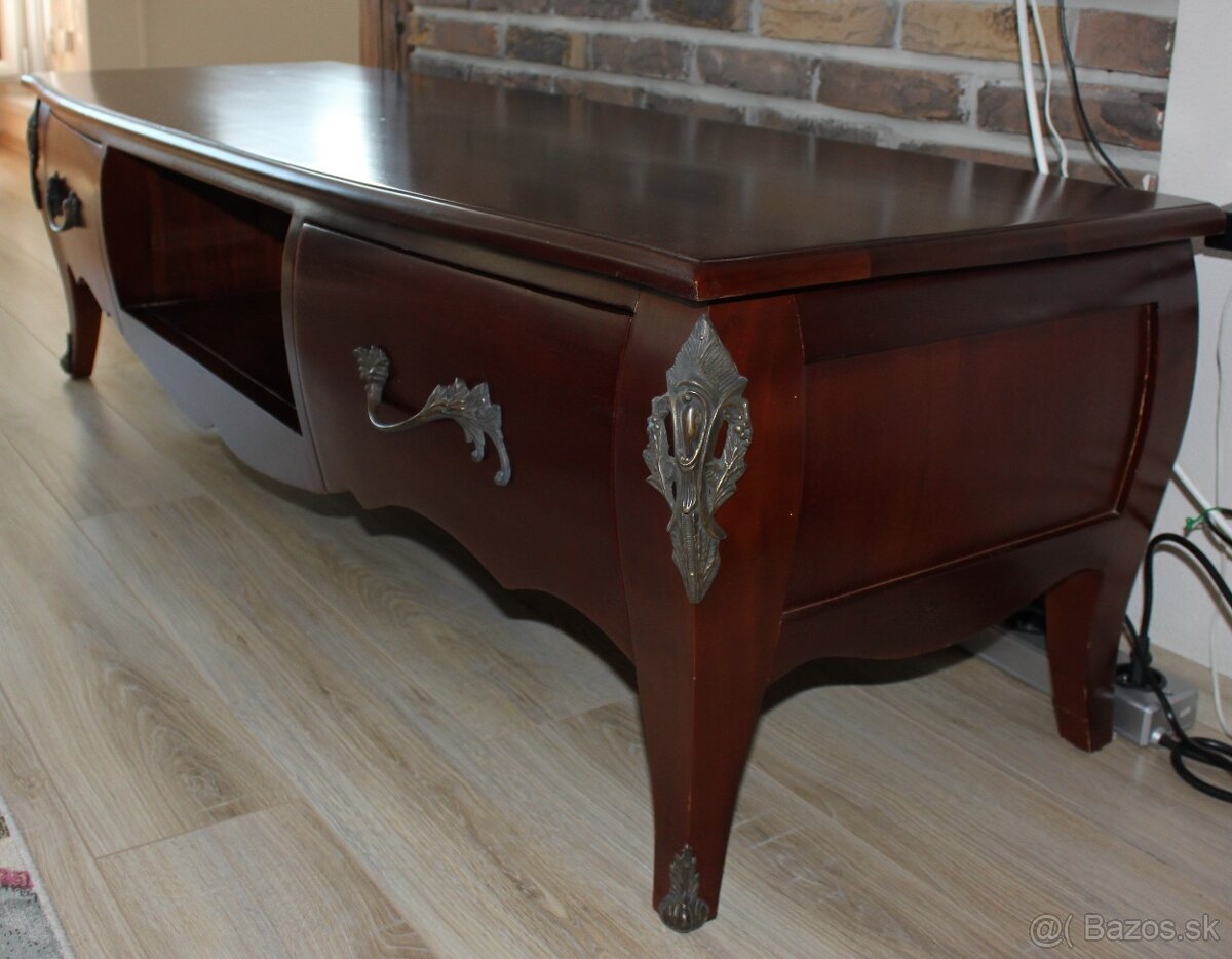 TV Komoda z masívneho dreva - 6