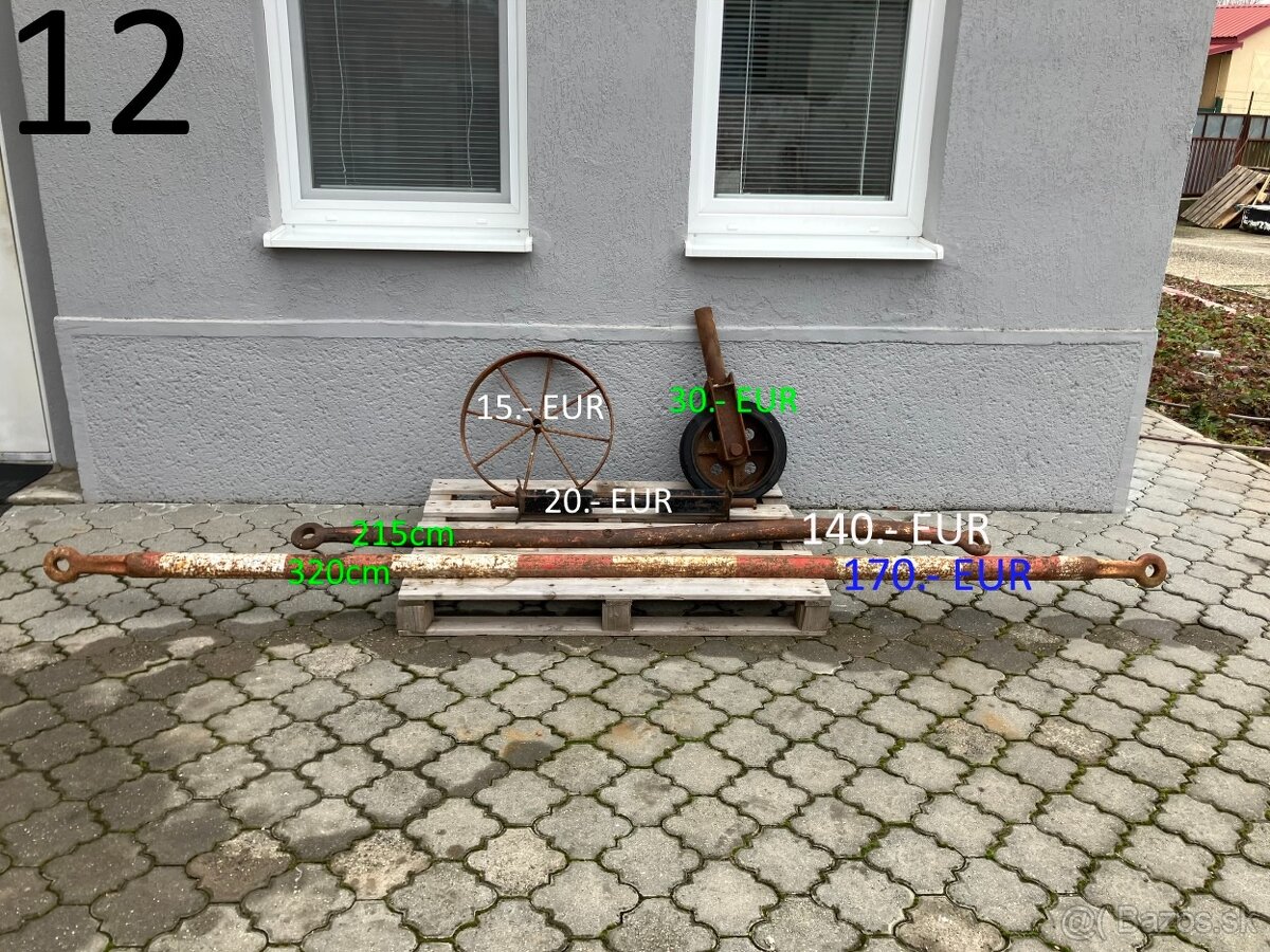 Svetlá a odrazové sklíčka na príves traktor vlečku - 6