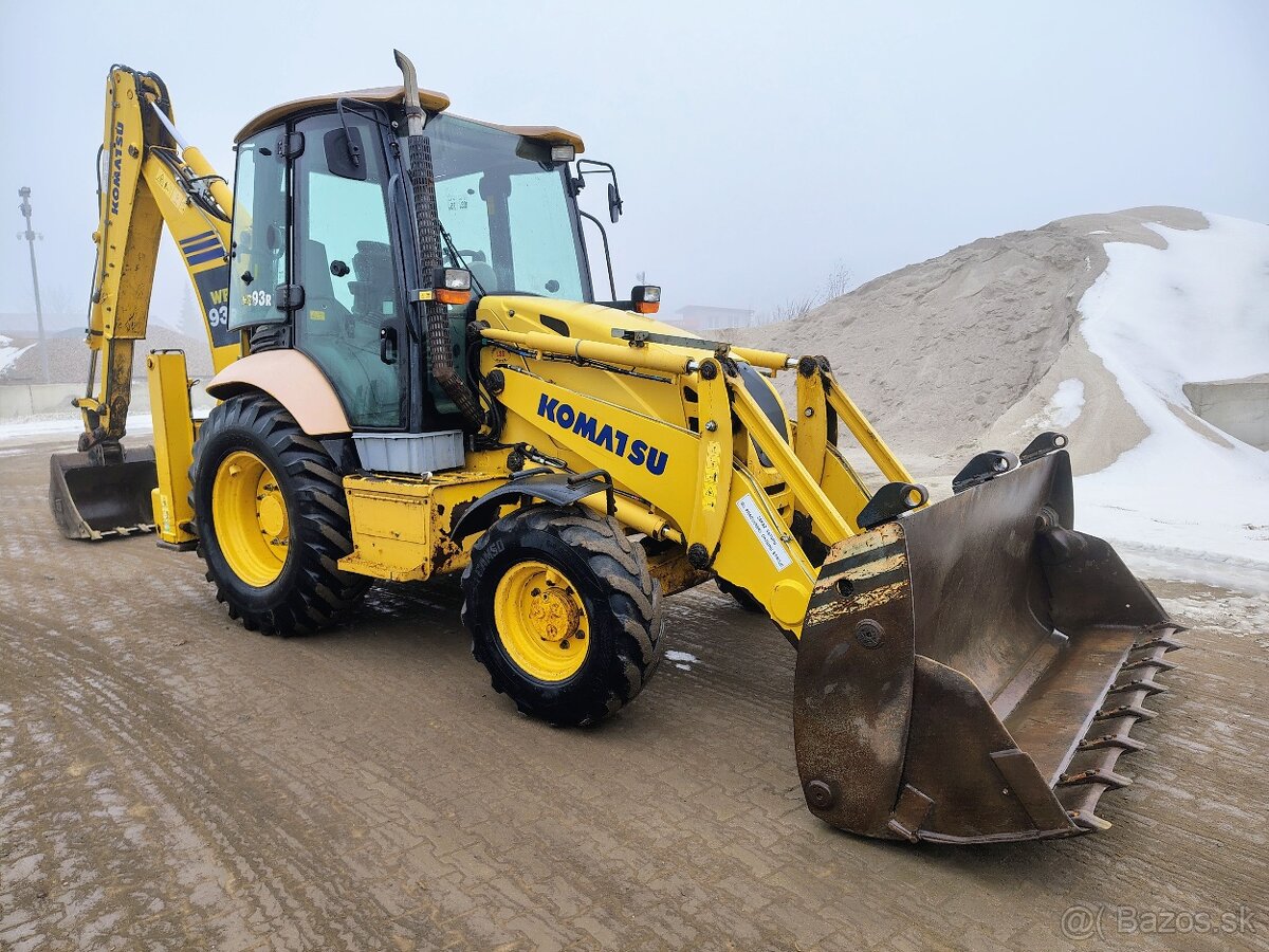 Rýpadlonakladač Komatsu WB93R - 6