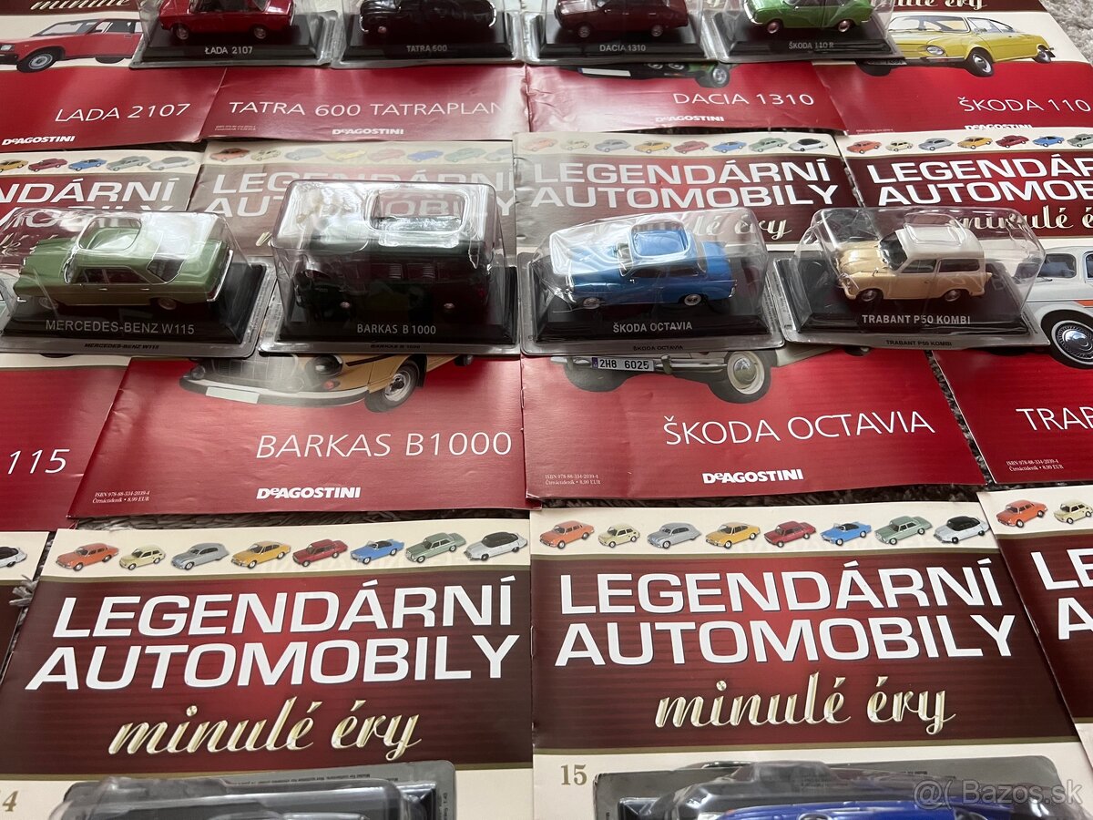 Sada prvých 20 čísel série Legendární automobily - 6