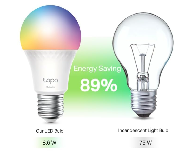 RGB Tapo TP-Link L535E - E27 matter 16ks - 6