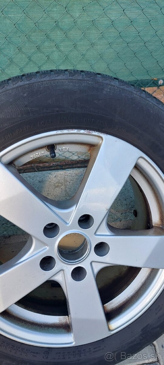 Alu disky DEZENT (5x112) R16 na Sharan/Alhambra 205/60/r16 - 6