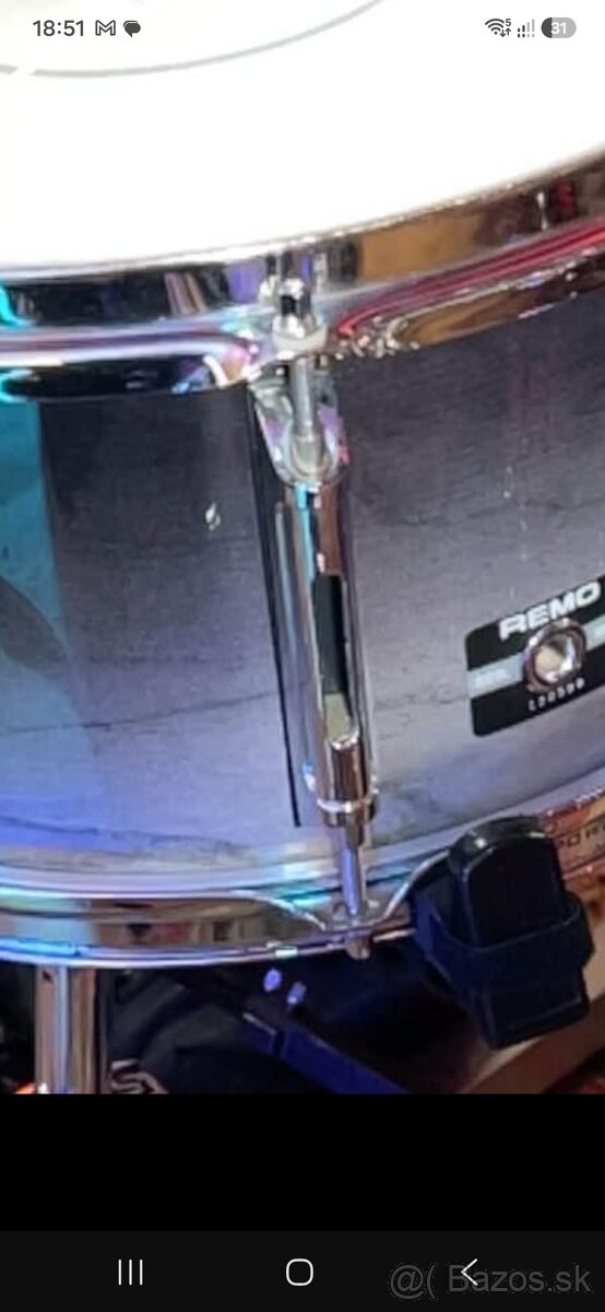 Predám snare Remo MasterEdge 14x7 - 6