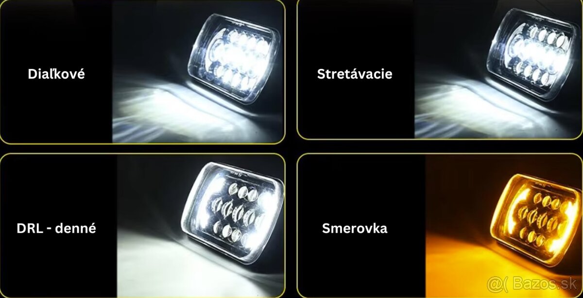 LED Svetlá 105W - Jeep Cherokee - 6
