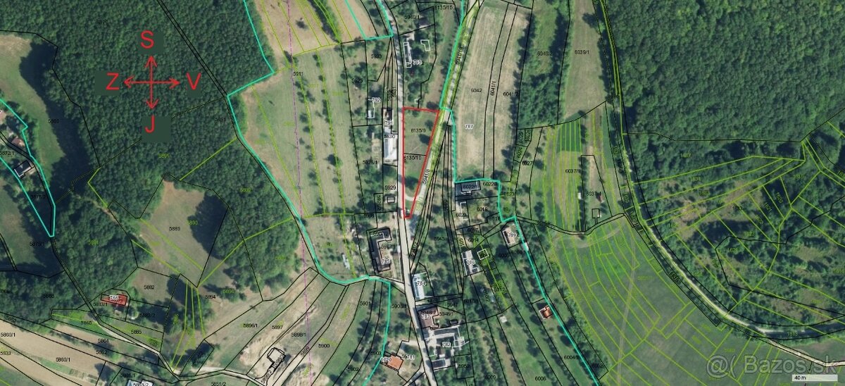 stavebny pozemok na predaj Zabudisova Bosaca 1677 m2 - 6