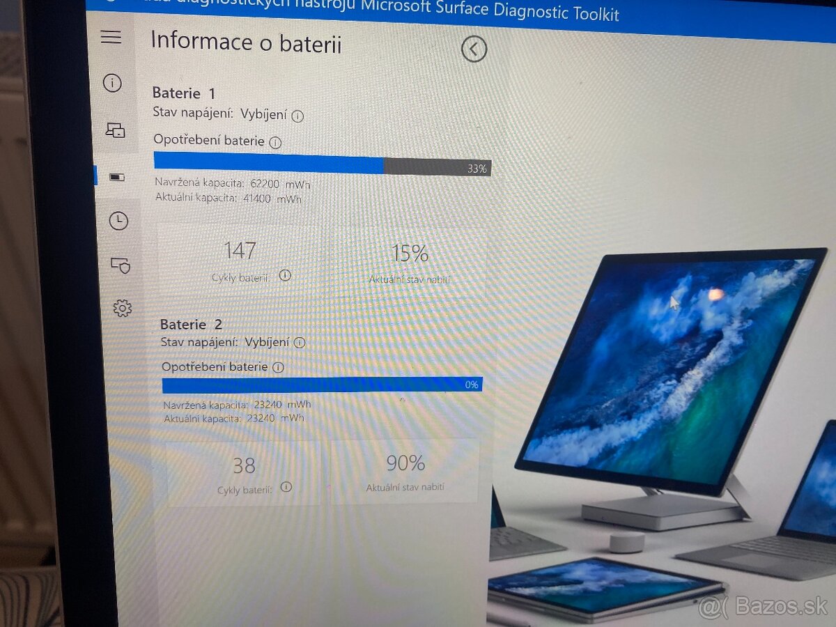 Surface BOOK 2, 15, I7, 16GB, 1TB SSD, GTX1060 - 6
