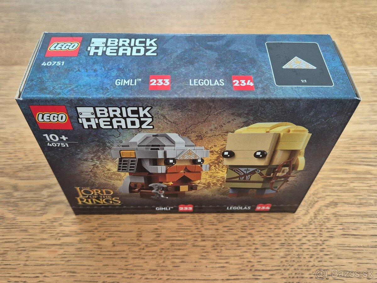 Kolekcia LOTR BickHeadz LEGO® - 40630, 40631, 40632, 40751 - 6