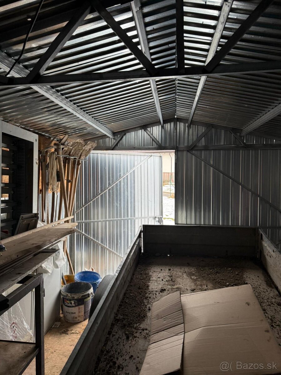 Stavebna buda/ plechova garaz - 6
