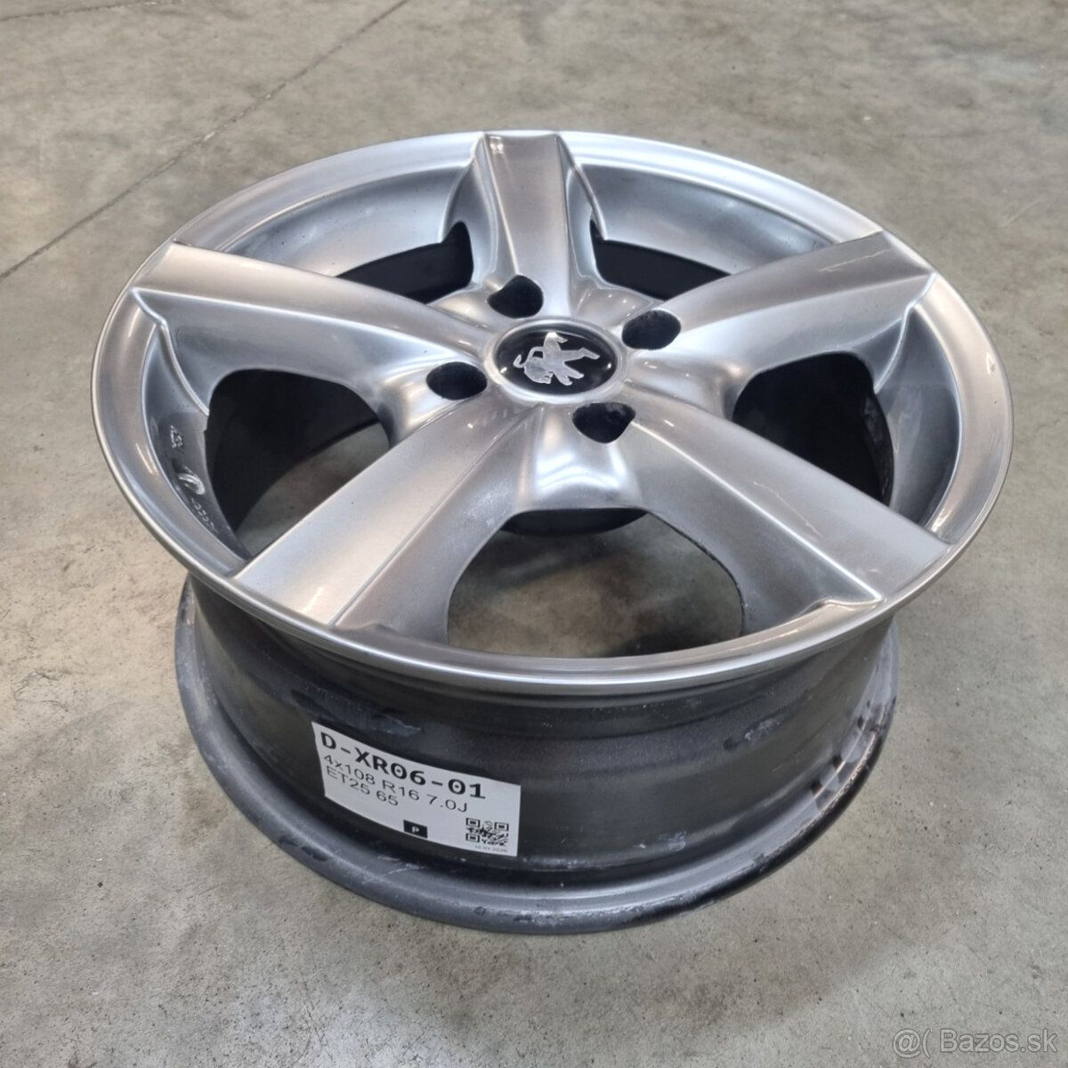 Hliníkové disky 4x108 R16 7J ET25 - 6