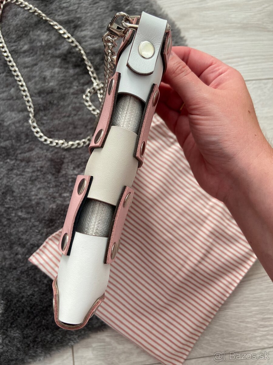 Crossbody kožená kabelka - 6