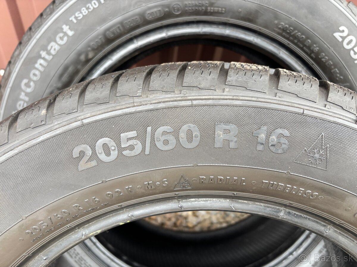 205/60 R16 Continental Contiwintercontact - zimne - 6