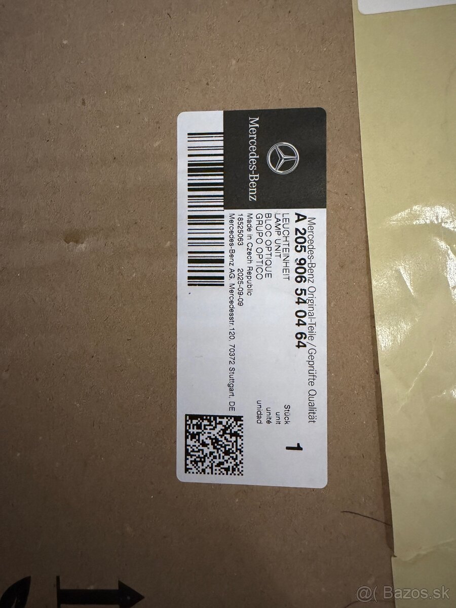 W205 facelift Mercedes C class predne svetlo - 6