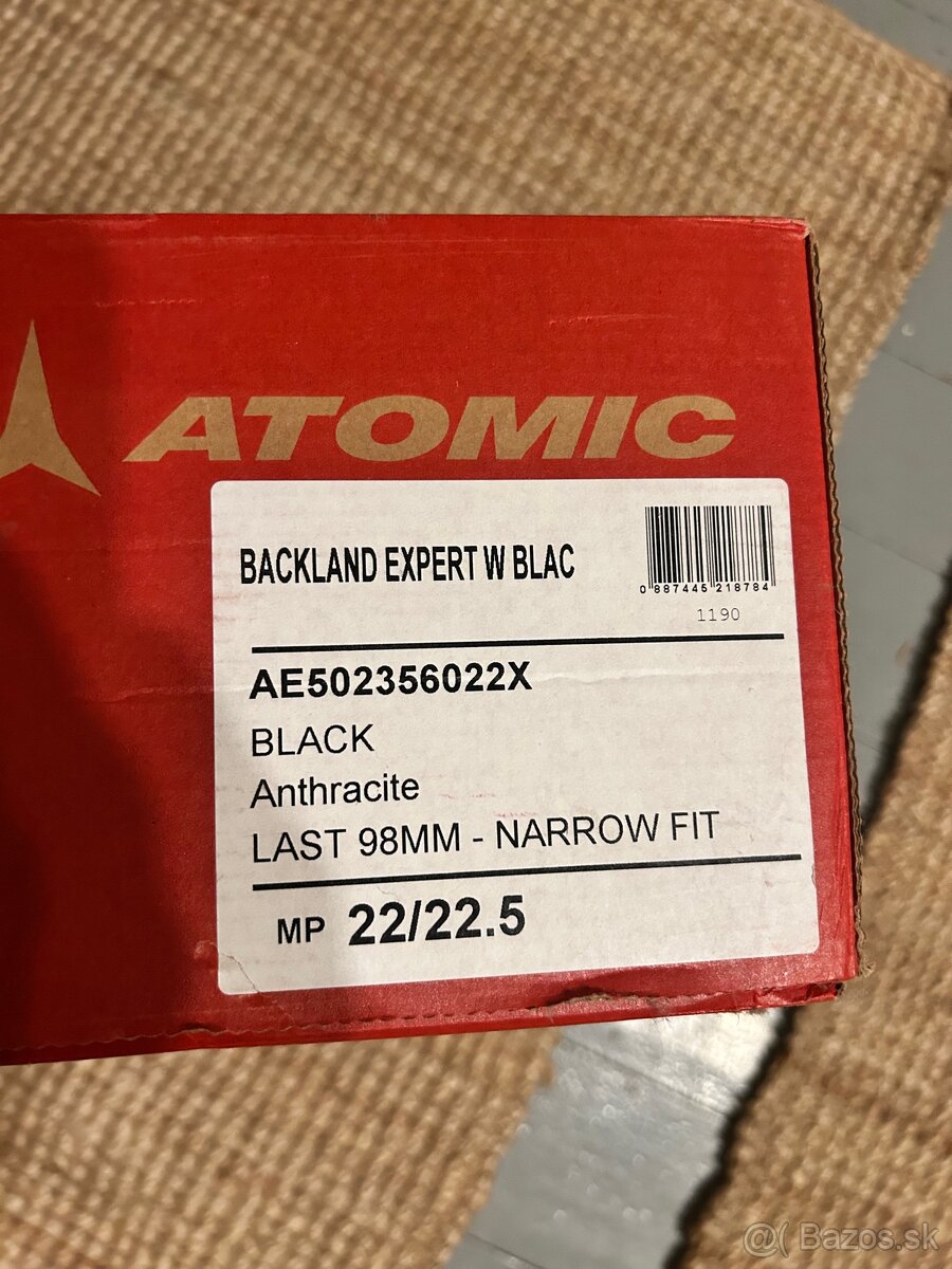 Atomic Backland expert W black - 6