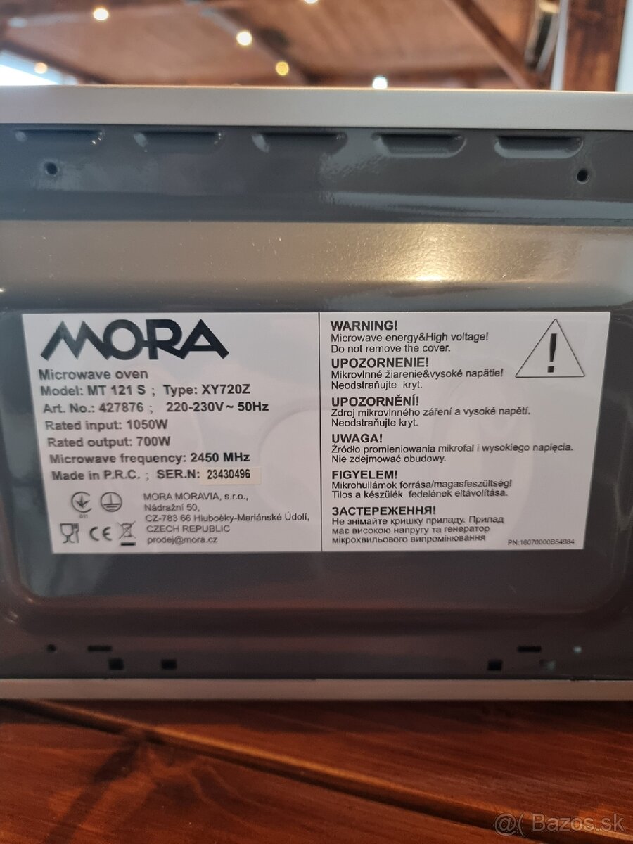 Mikrovlnna rura Mora - 6