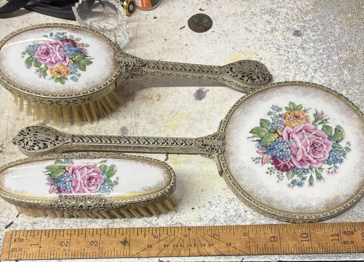 Predam krasnu starozitnu supravu na toaletny stolik - 6