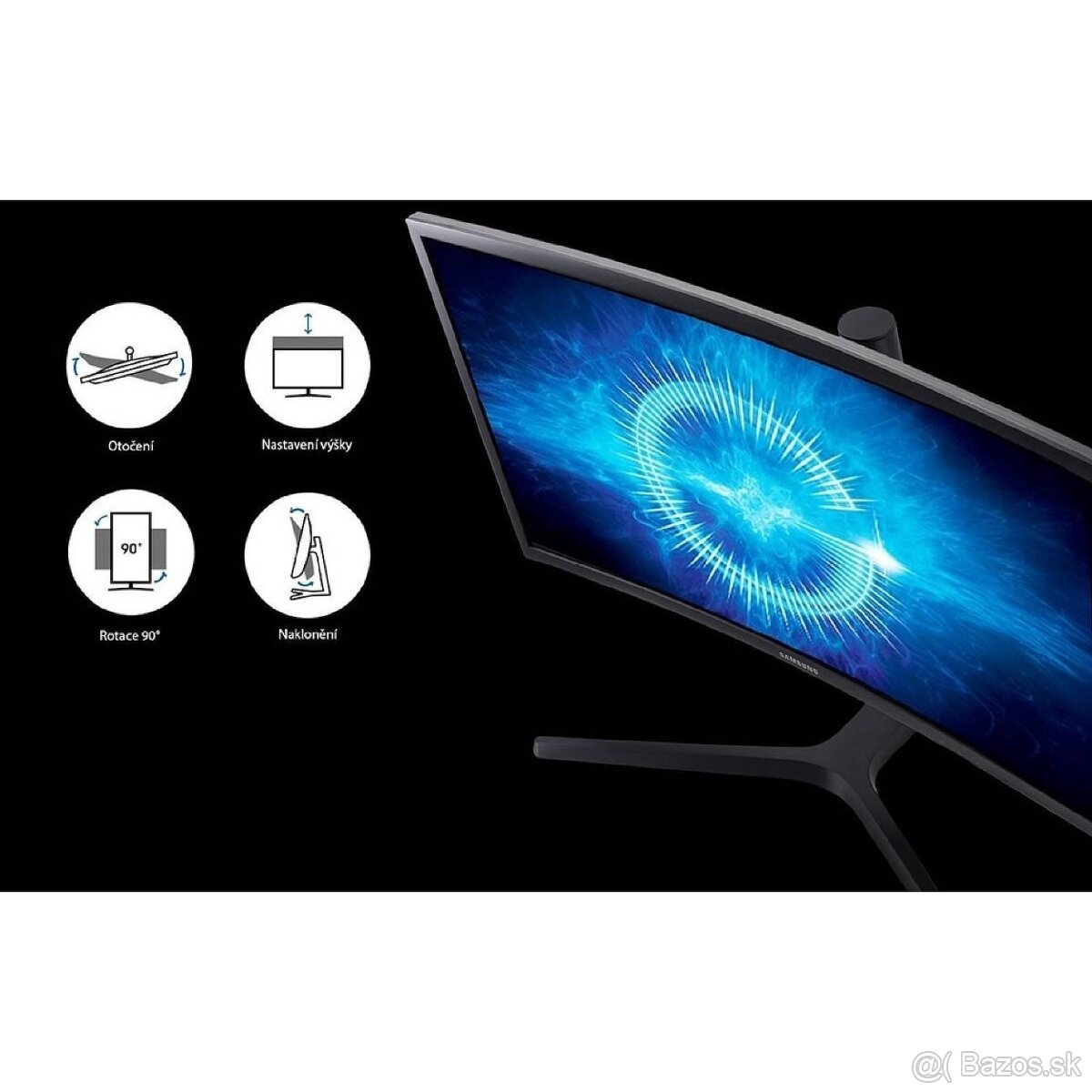 Samsung C24FG73, 24" - 6