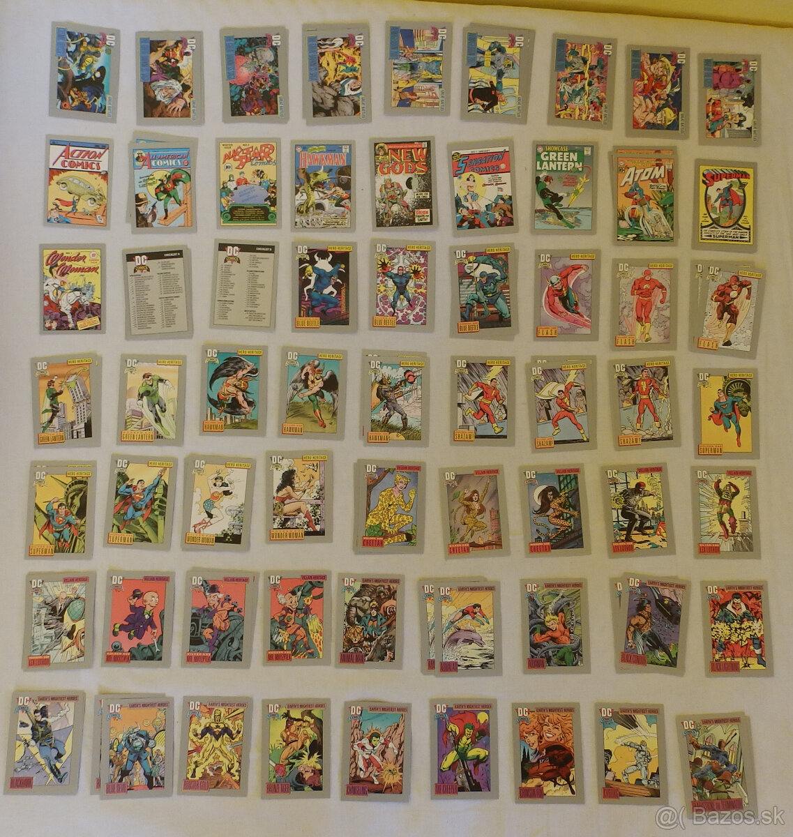 Zberateľské karty DC Cosmic 1991 - 6