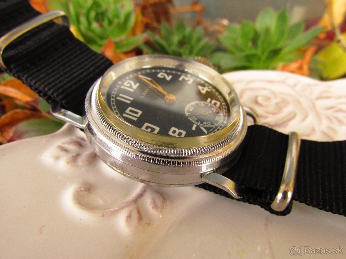 Letecké mechanické hodinky Lanco - 6