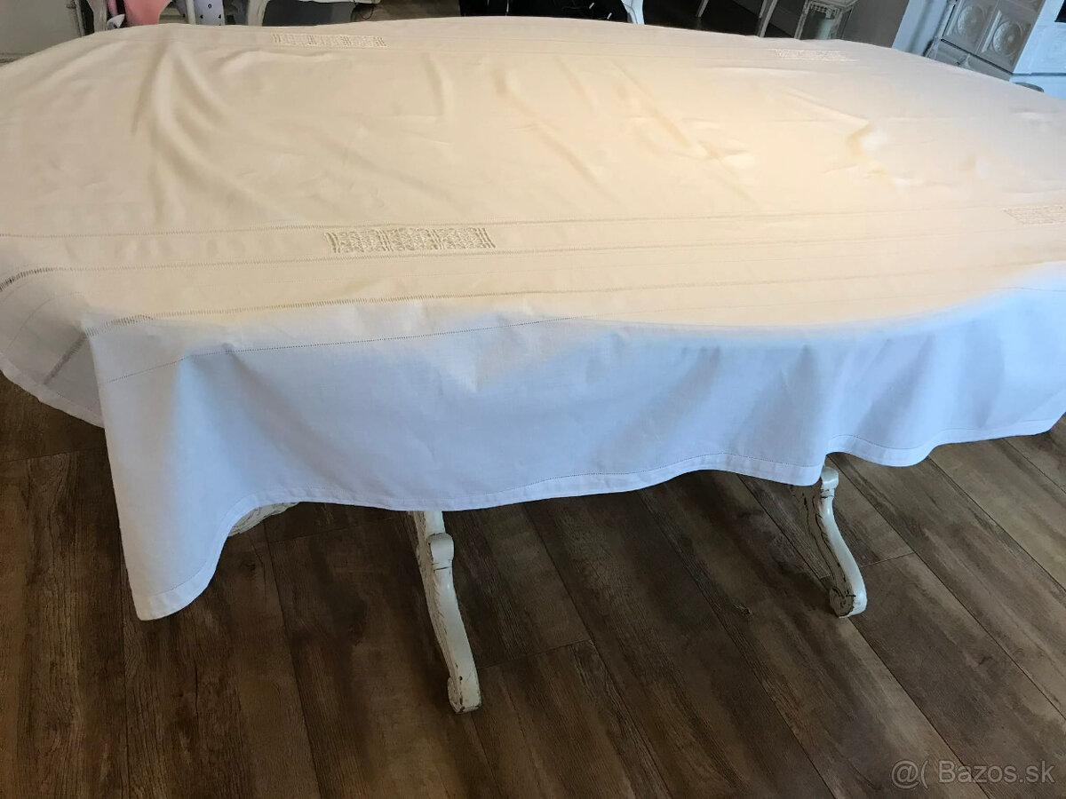 krásny starožitný obrus 2mx1,53m - 6