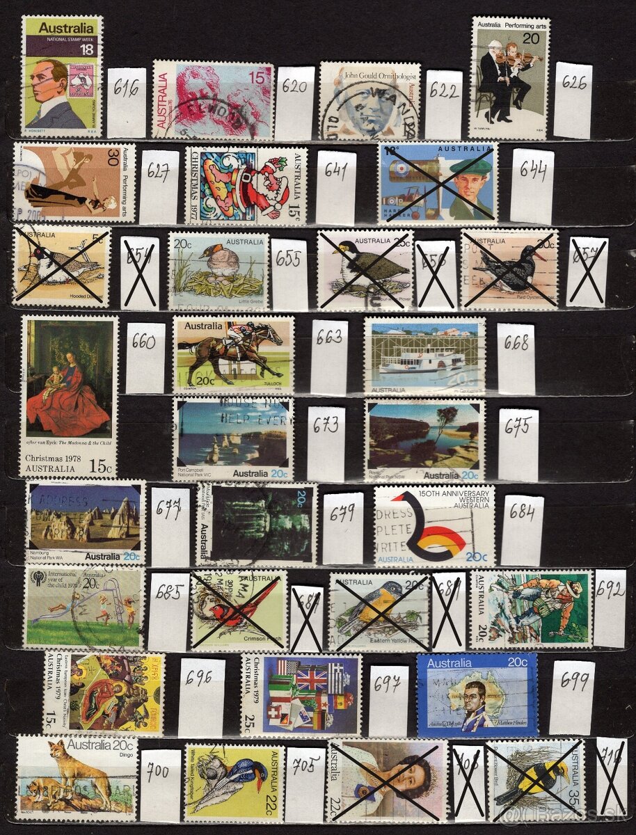 B Austrália (à 0,10 €) - 6