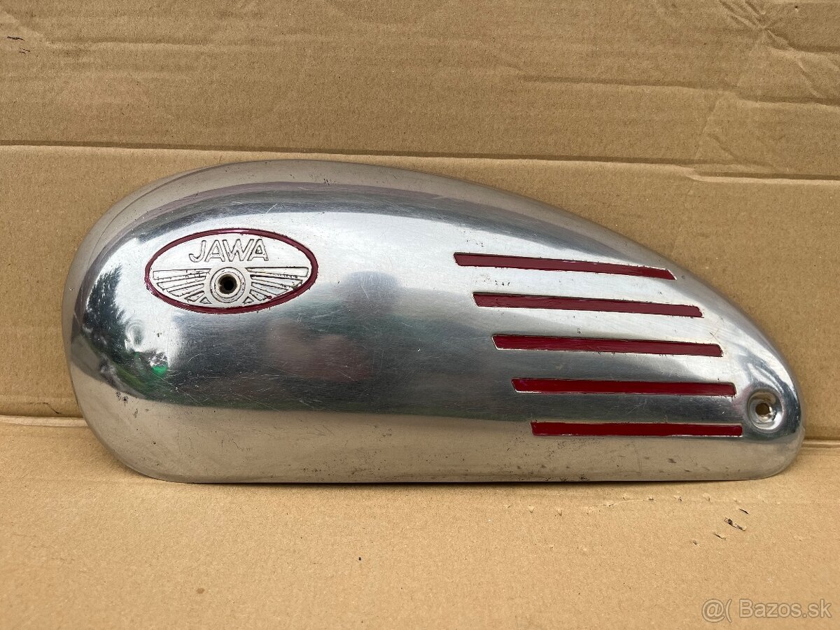 Chromový kryt nádrže pre Jawa Panelka / Športka - 6