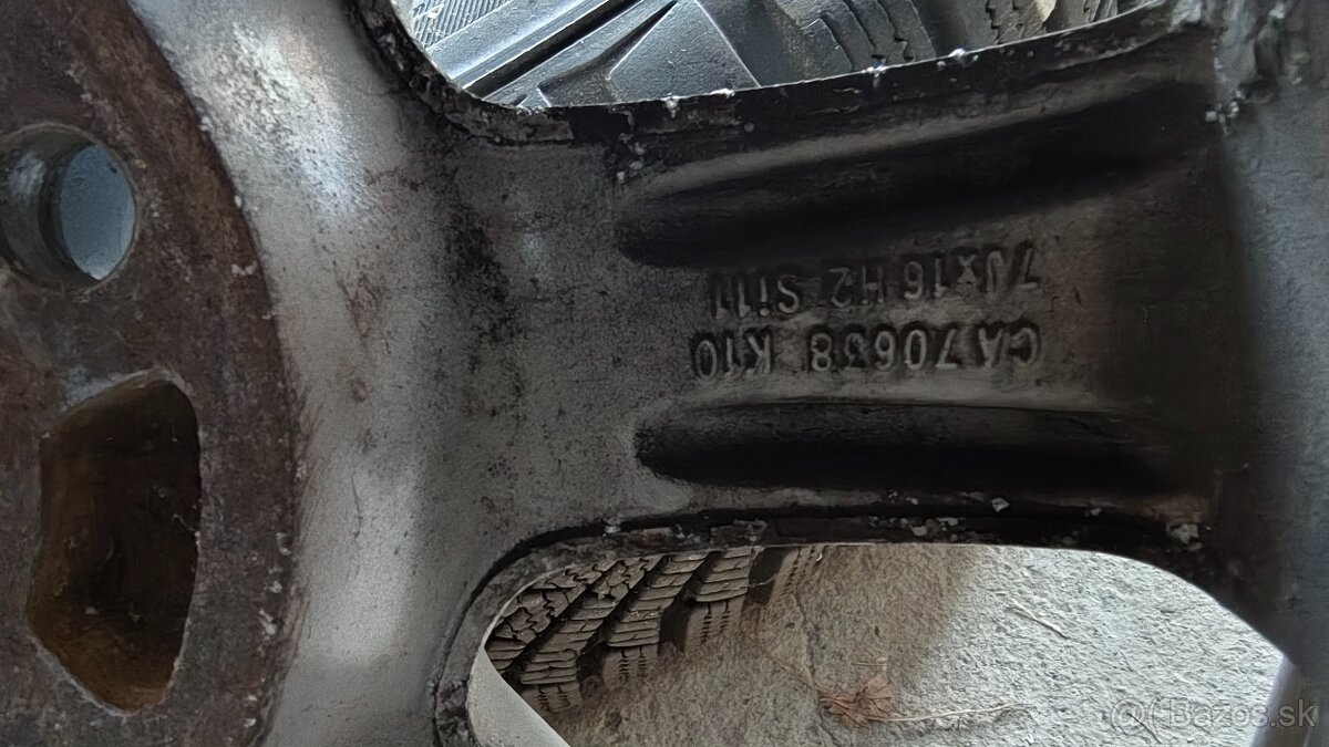 Disky Mercedes R16 5x112 - 6