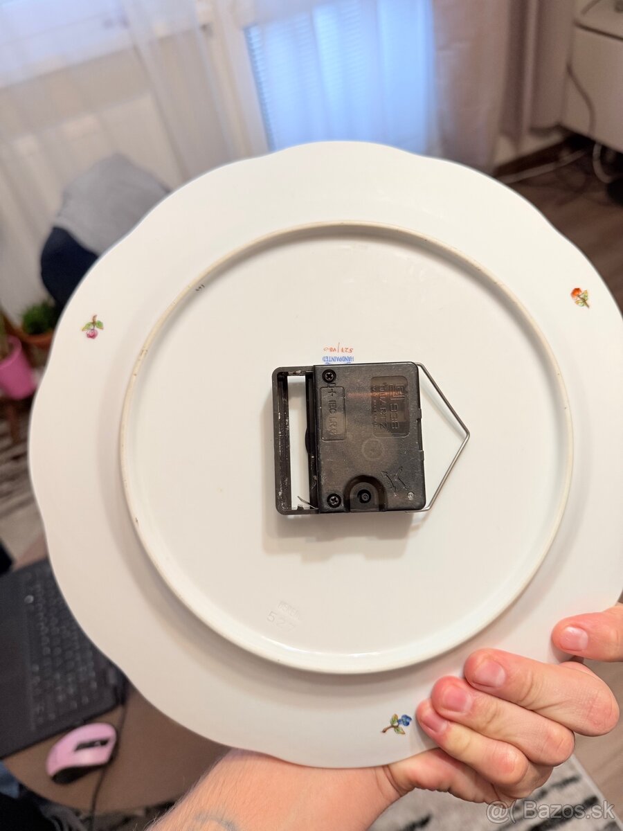 Herrend luxusne zavesne hodiny rucne malovane - 6