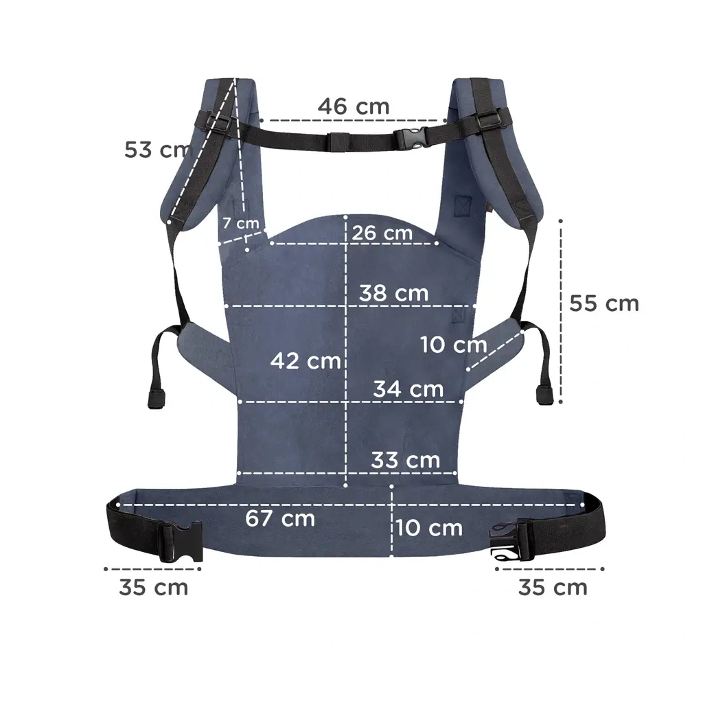 Detský nosič Kinderkraft Nino Confetti - 6