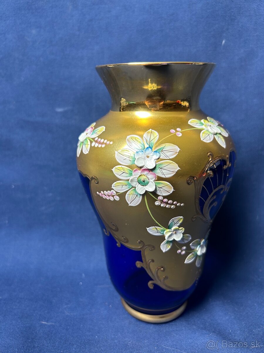 Váza, borské sklo V - 21 cm - 6