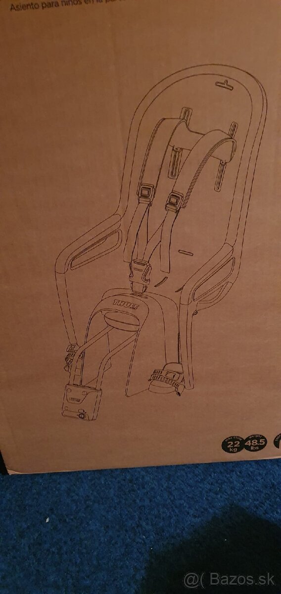 Thule sedacka na bicykel do 22kg 2ks - 6