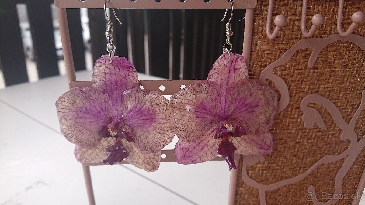 Orchidea náušnice - 6