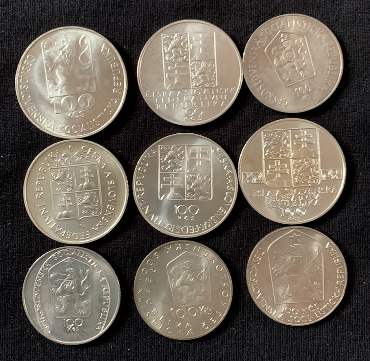 Československé pamätné strieborné mince (3) - 6