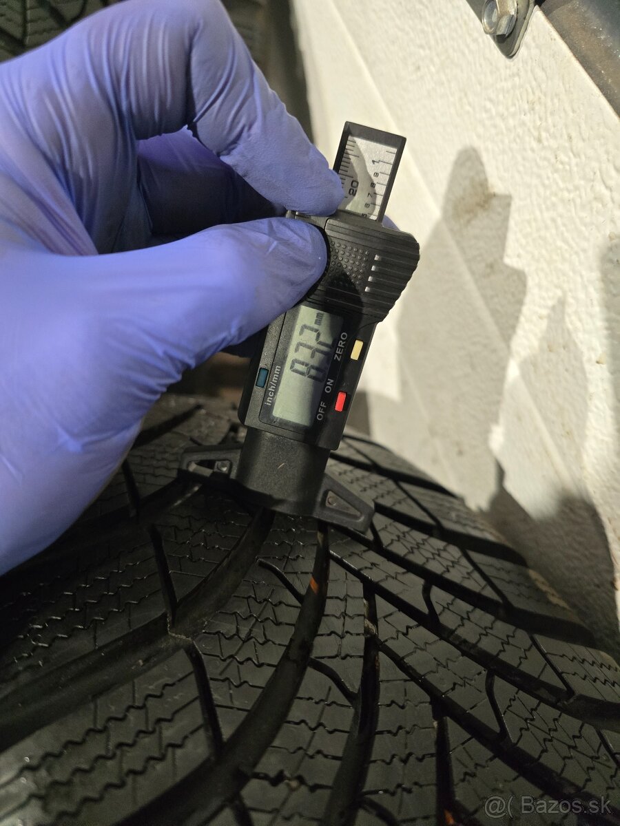 Zimná Sada Volkswagen Passat B8+Zánovné Pneu 215/60 R16 - 6