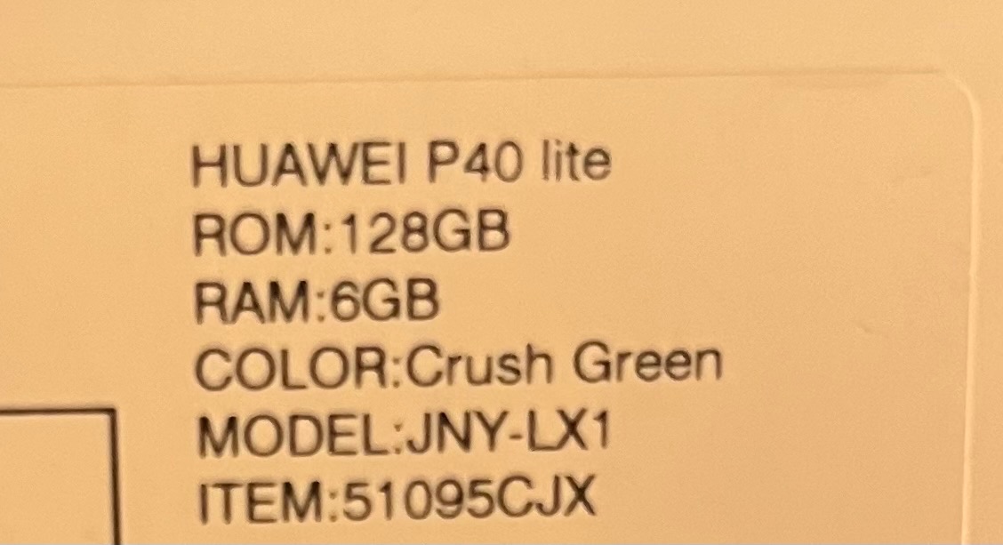 Huawei P40 Lite - 6
