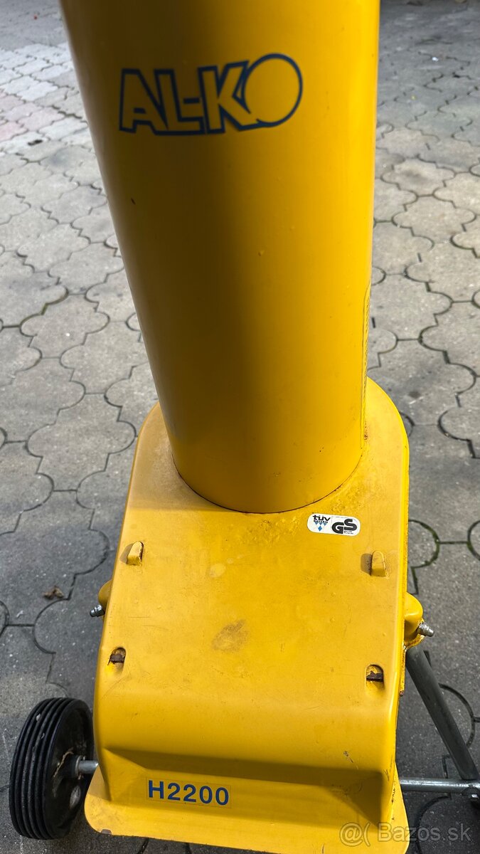 Predam Zahradny profi drtic mucovac Alko H2200 celokovovou - 6
