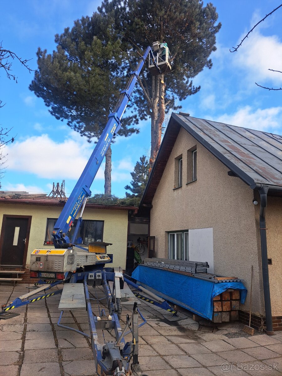 Vysokozdvižna, pracovna,montážna plošina - 6