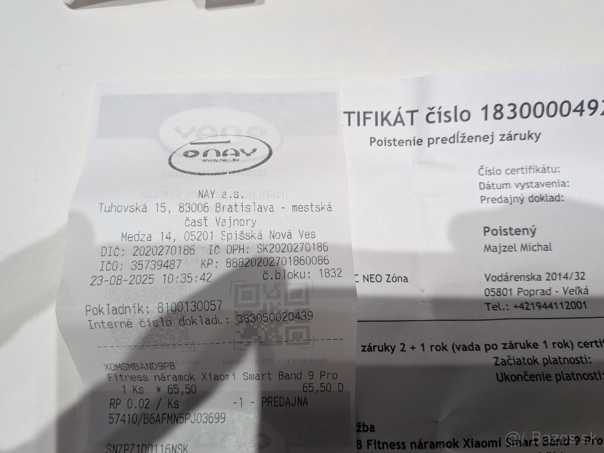 Predám Xiaomi mi band 9 PRO - 6