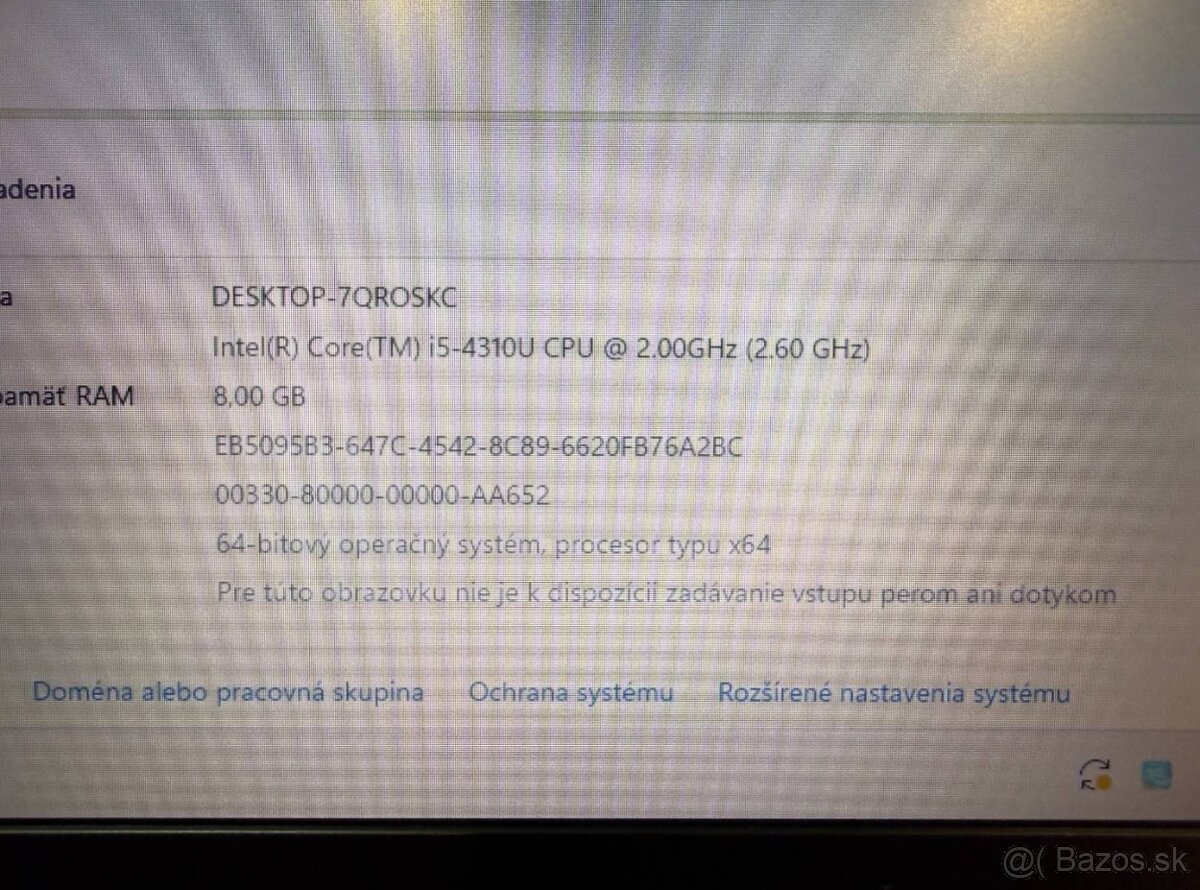 Dell Latitude E7440 / i5 / 8GB RAM / SSD / Win 11 Pro - 6