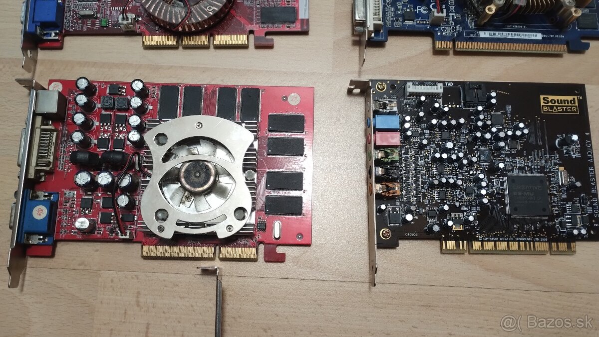 Predám grafické karty AGP/PCI - 6