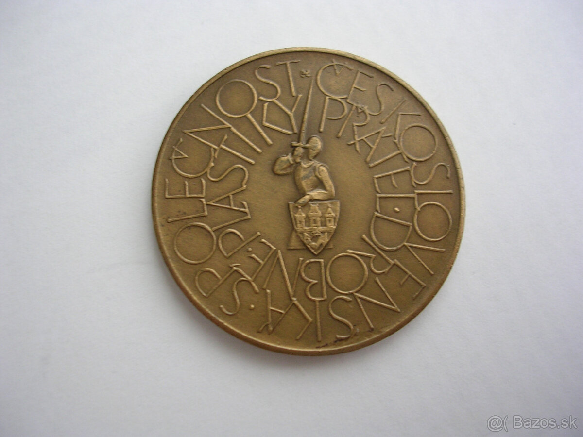 AE medaila 10 dukát Karel IV. - návrh Jiří HARCUBA 1978 - 6