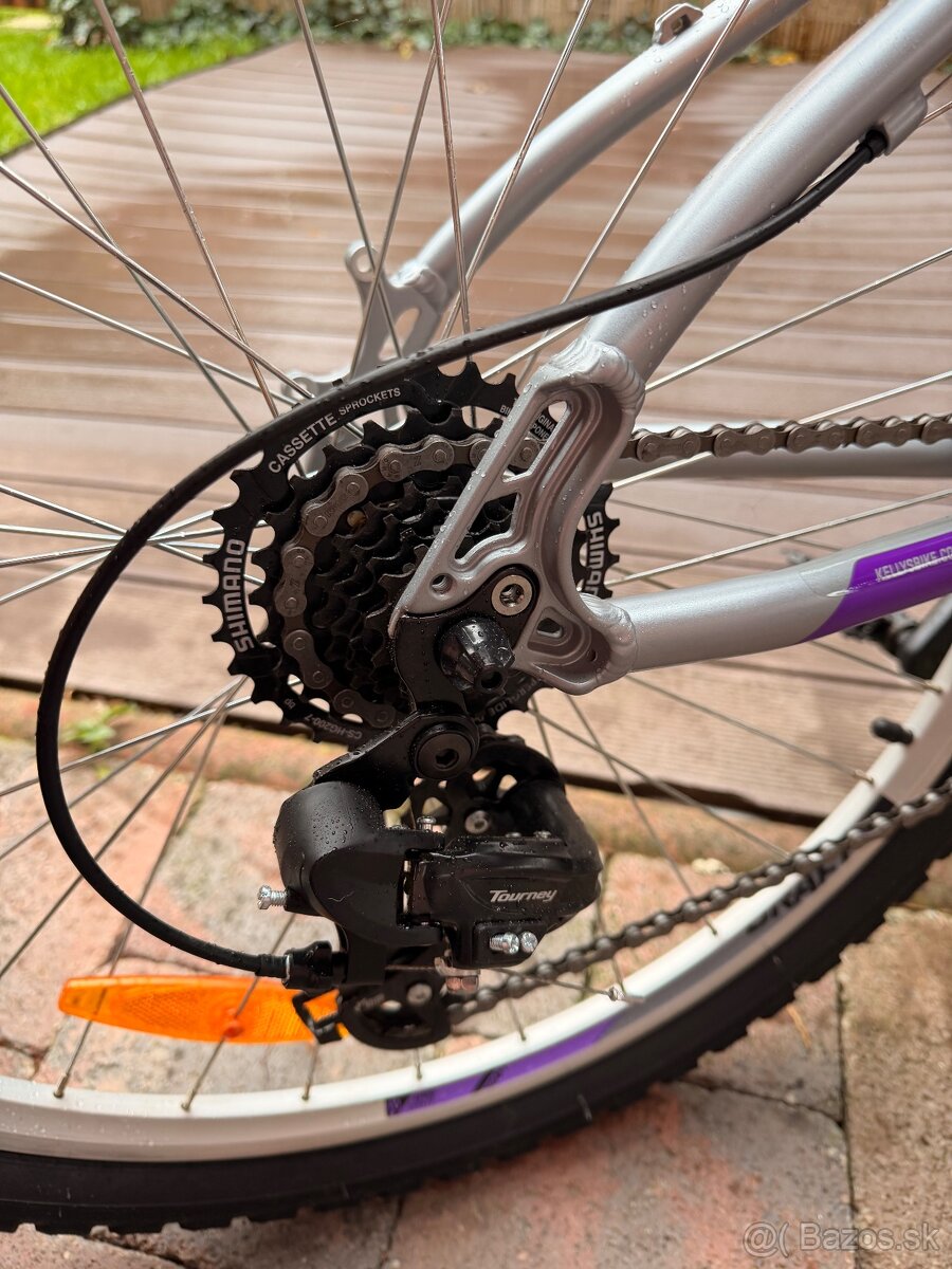 Bicykel Kellys Vanity 10 Purple Grey 26" - 6