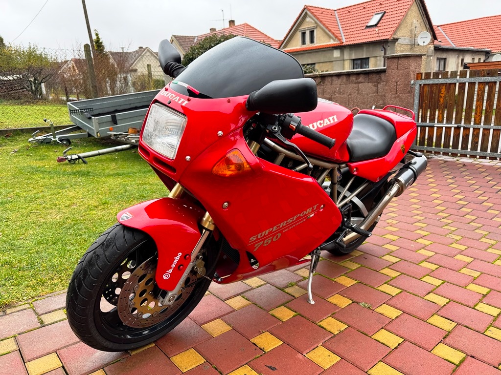 Ducati 750ss, supersport, plne funkčná, serviska - 6