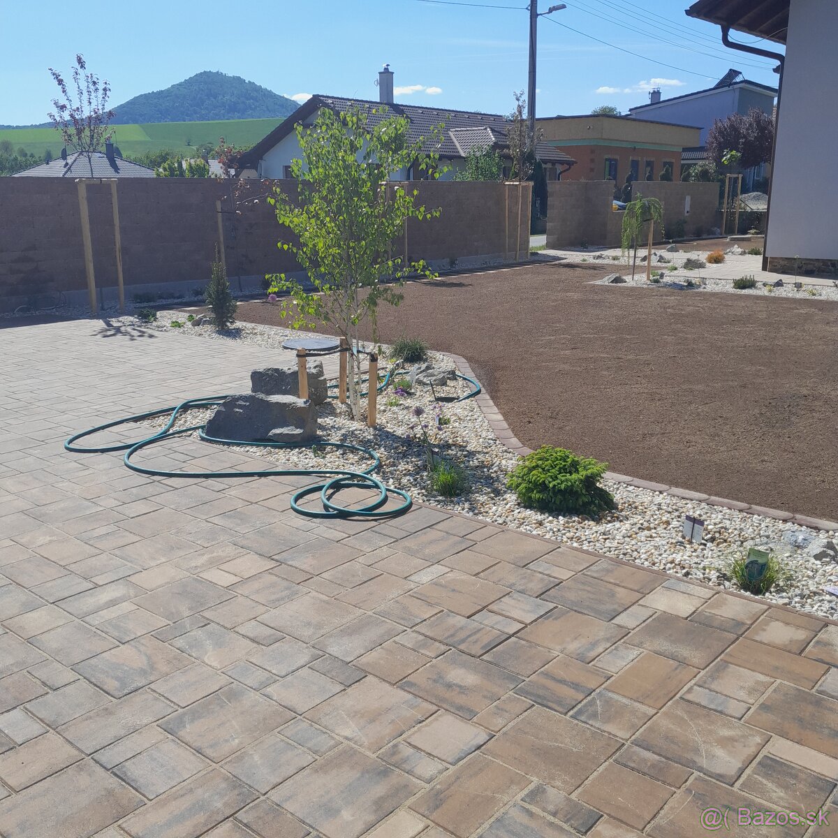 Pokladka zámkovej dlažby, ploty,schody - 6