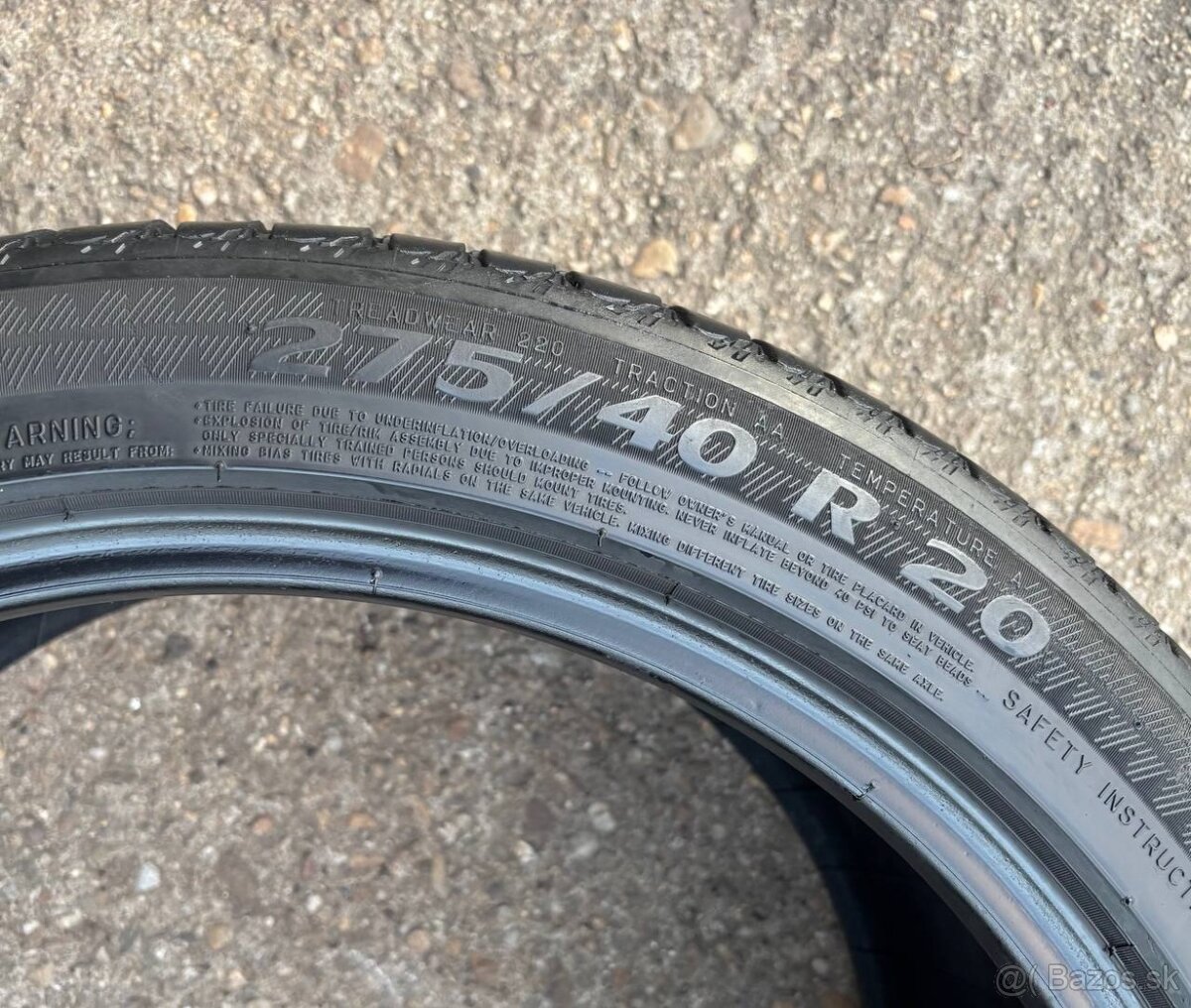 Letné pneumatiky 275/40 R20 Michelin Latitude Sport 3 ZP - 6