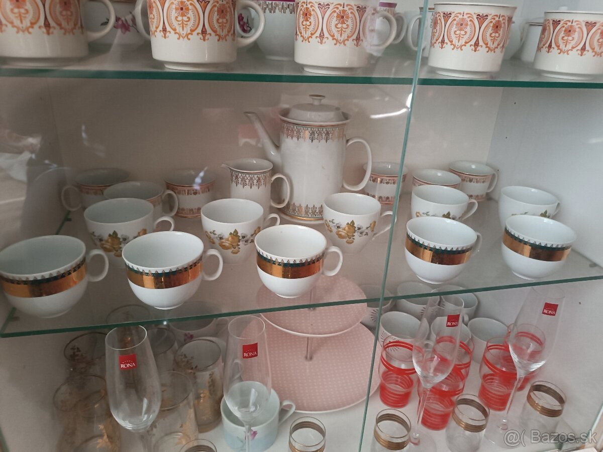 Retro poháre a šálky - 6