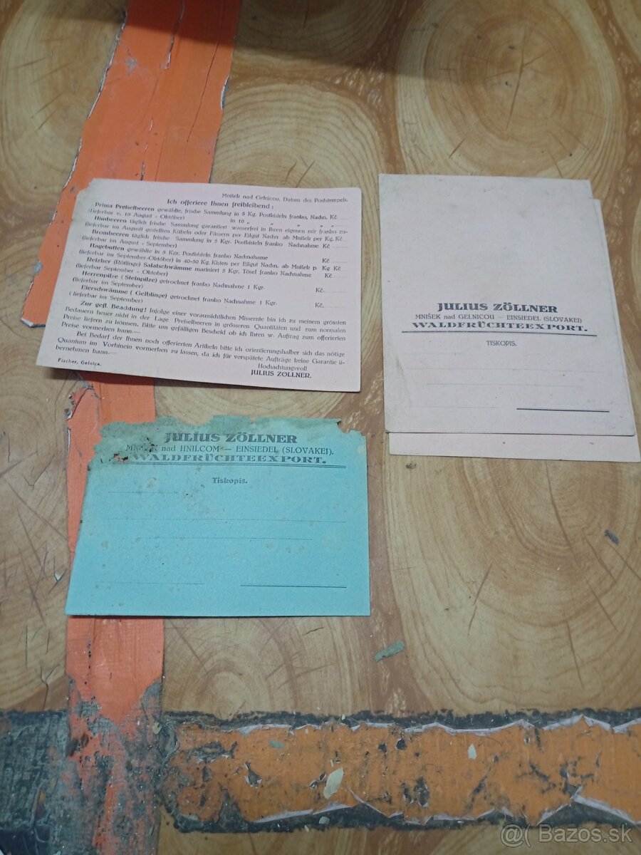 Papier Maďar.kralovska pošta.tiskopis - 6