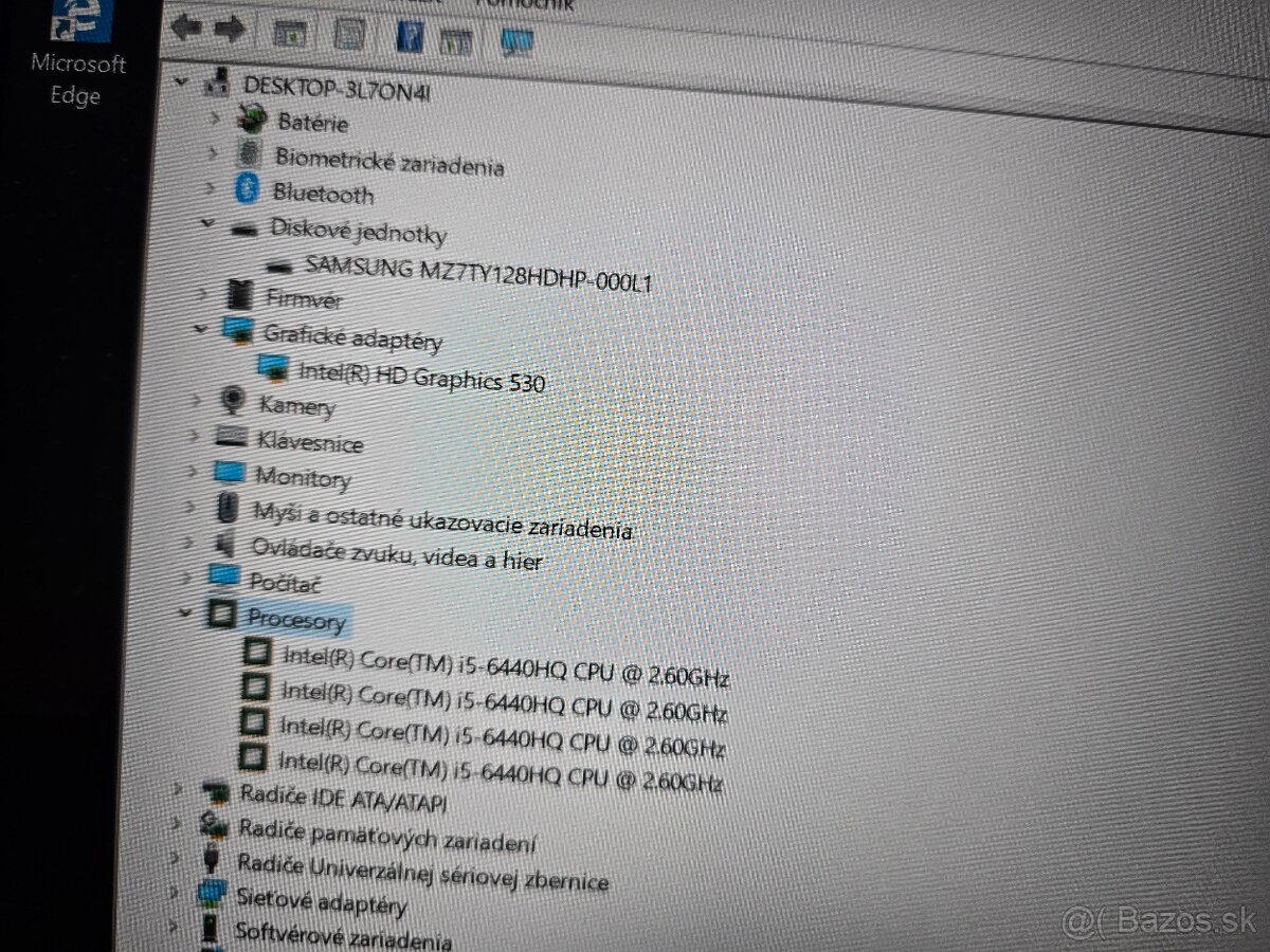 Lenovo Thinkpad T460p so 120gb ssd diskom i5 procesorom a 8g - 6