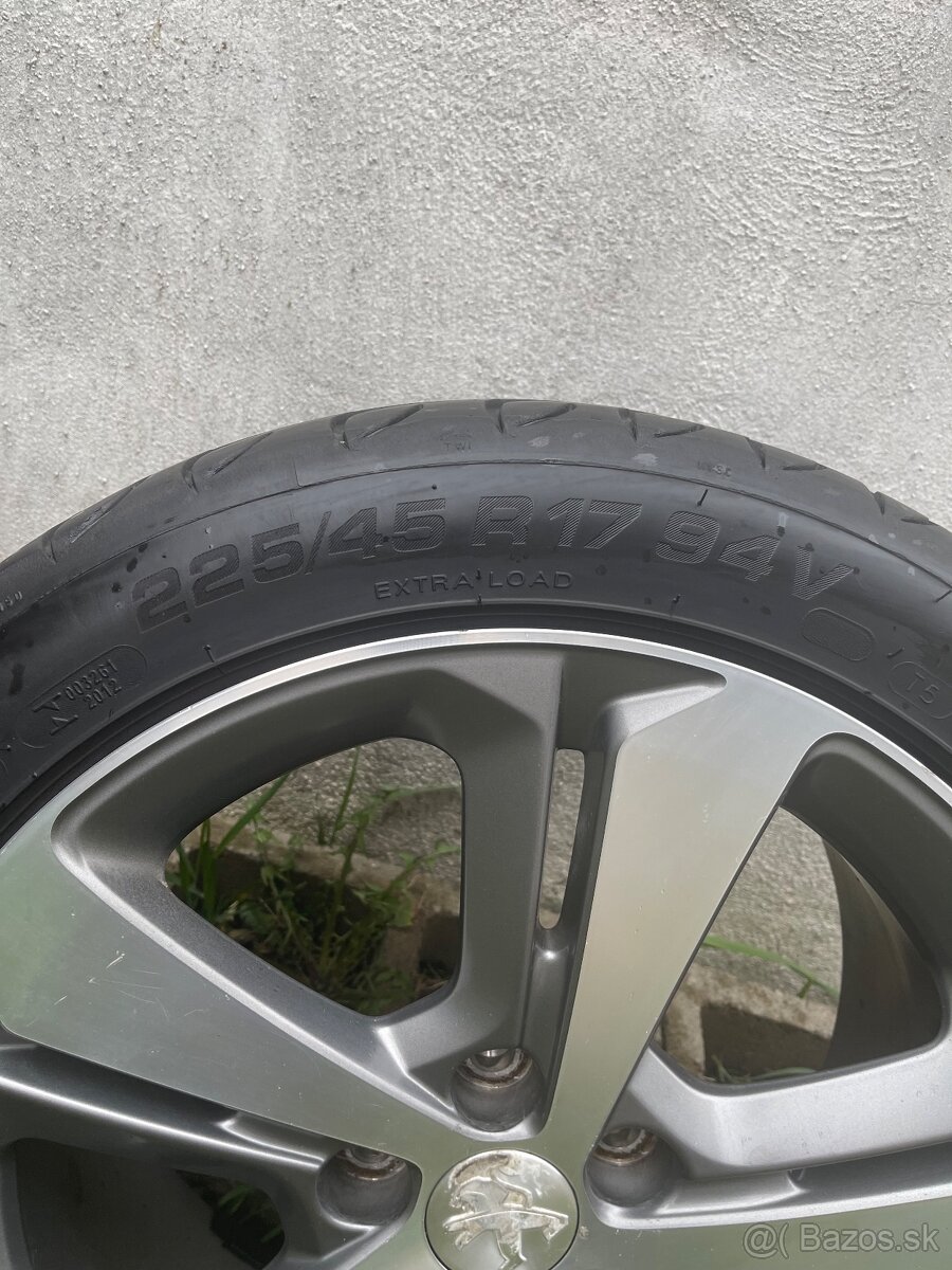 Peugeot disky+pneu 225/45R17 - 6